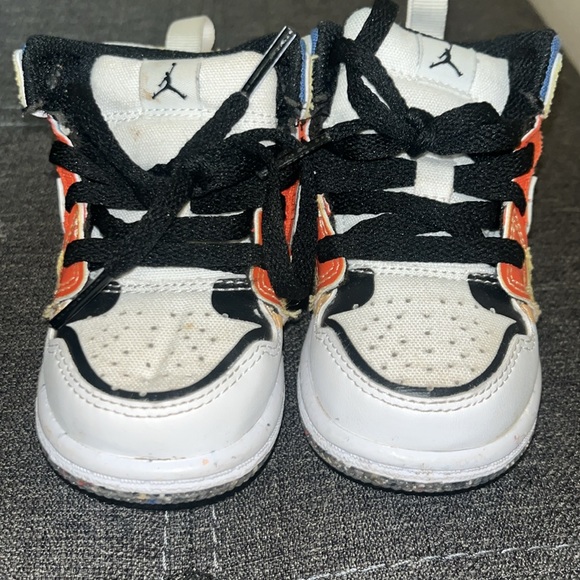 Boys Air Jordan 1 Mid SE Toddler Multi-Color - Picture 2 of 5